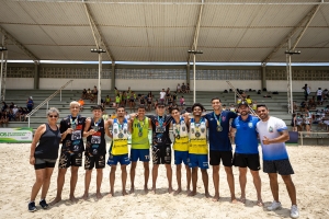 Praia Grande é Campeã Brasileira Sub-18 de Handebol de Praia no Paraná